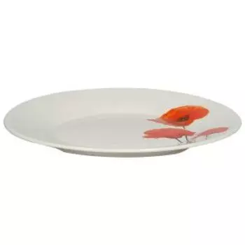 Тарелка десертная LaVenir Маков цвет, 17.5 см, фарфор