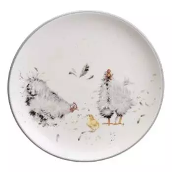 Тарелка десертная Lefard Funny Hens, 21 см, керамика