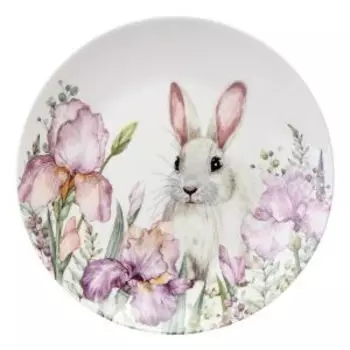 Тарелка десертная Lefard Irises, 20.5 см, фарфор