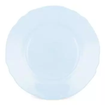 Тарелка десертная Луи XV Лайт Блю, 19 см, стекло