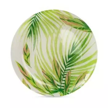 тарелка десертная LUMINARC Сrazyfolia white 20,5 см, стекло