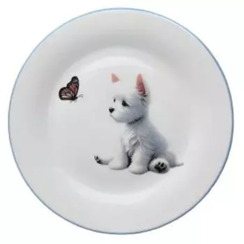 Тарелка десертная Marigold Принц Собачка, 19 см, фарфор