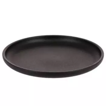 Тарелка десертная Rock Black, 21 см, фарфор
