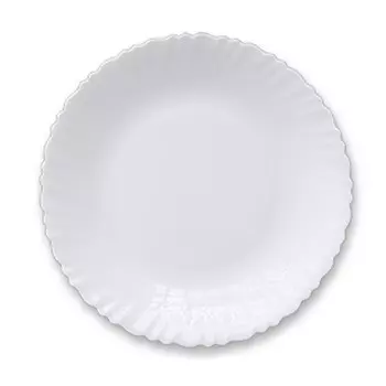 Тарелка десертная Спираль, 19.5 см, стекло