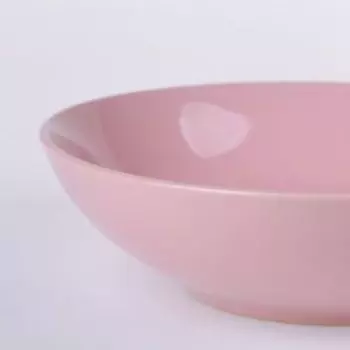 Тарелка глубокая Пинк, 20.3 см, керамика