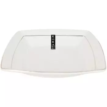 Тарелка глубокая Снежная королева, 19 см, керамика