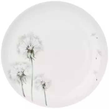 Тарелка обеденная Agness Dandelion, 24 см, стекло