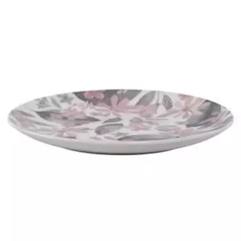 Тарелка обеденная Domenik Blooming, 24 см, фарфор, розовая