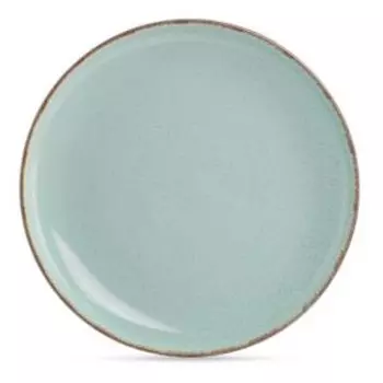 тарелка обеденная DOMENIK Daily 24см, керамика, бирюзовый