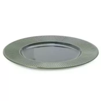 Тарелка обеденная Domenik Emerald Green, 27 см, керамика