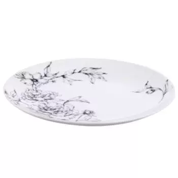 Тарелка обеденная Domenik Peonia, 24 см, фарфор