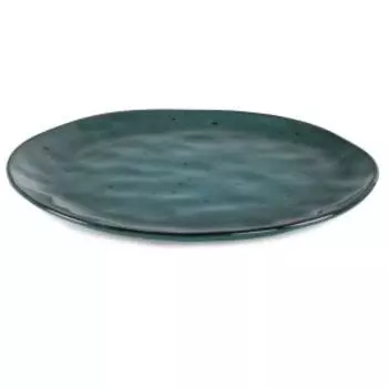 Тарелка обеденная Domenik Stone, 26 см, керамика, синий