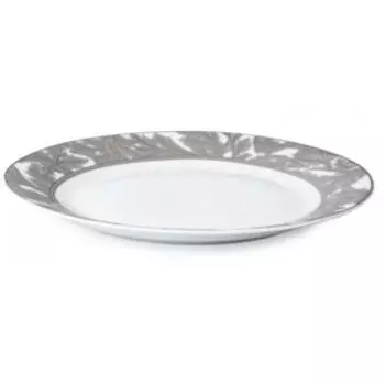 Тарелка обеденная Fioretta Frozen Pattern, 25 см, фарфор