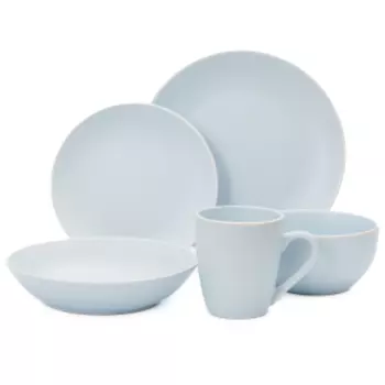 тарелка обеденная FIORETTA Scandy blue 24 см, керамика