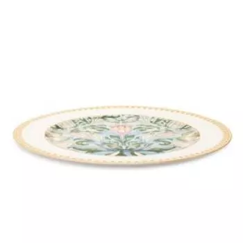 Тарелка обеденная Flowers, 27 см, фарфор