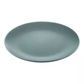 Тарелка обеденная Global, 24 см, керамика, серый