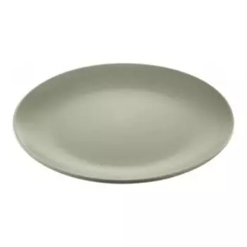 Тарелка обеденная Global, 24 см, керамика, зеленый