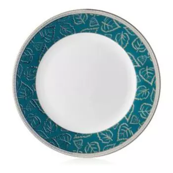 Тарелка обеденная Golden Leaves, 24 см, фарфор