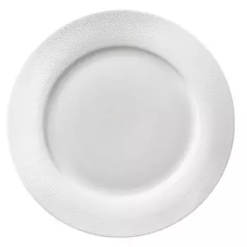 Тарелка обеденная Home Queen Белый Лотос, 26.8 см, фарфор