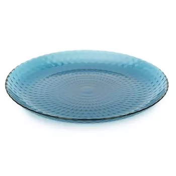 Тарелка обеденная Идиллия Лондон Топаз, 25 см, стекло