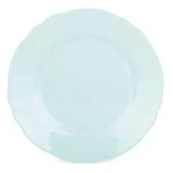 Тарелка обеденная Луи XV Тюркуаз, 24 см, стекло