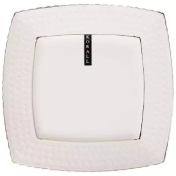 Тарелка обеденная Снежная королева, 23 см, керамика