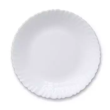 Тарелка обеденная Спираль, 26.5 см, стекло