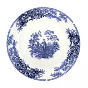 Тарелка обеденная У колодца, 23 см, фарфор