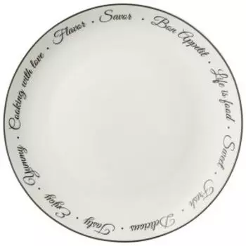 Тарелка обеденная Вon Аppetit, 27 см, фарфор