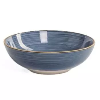 Тарелка суповая Domenik Twist Грозовое небо, 19 см, керамика