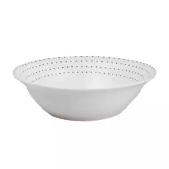 Тарелка суповая Esprado Puntos, 18 см, костяной фарфор