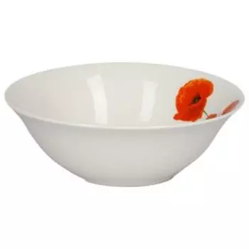 Тарелка суповая LaVenir Маков цвет, 20.5 см, фарфор