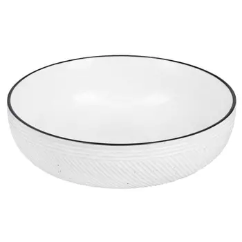 Тарелка суповая Riverside, 18 см, фарфор