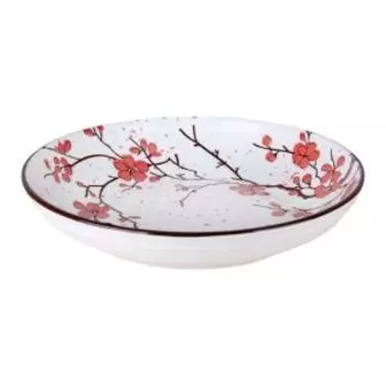 Тарелка суповая Sakura, 20 см, фарфор