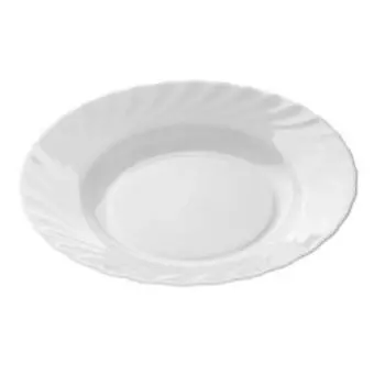 Тарелка Trianon глубокая, 22,5 см, стекло