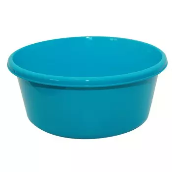 таз IDEA, круглый, бирюзовый, пластик, 6л