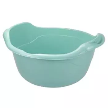 таз IDEA круглый, с ручками, цвет в ассортименте, пластик, 24л