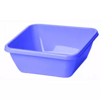 таз IDEA, квадратный, сиреневый, пластик, 8л