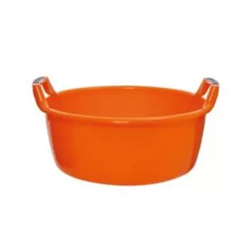 таз ПОЛИМЕРБЫТ, круглый, с ручками, цвет в ассортименте, пластик, 16л