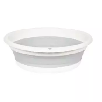 Таз складной Idea Флекс, 15 л, смоки, круглый