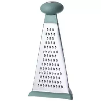 Терка 3-хгранная, 19.5 см, нерж. сталь/пластик