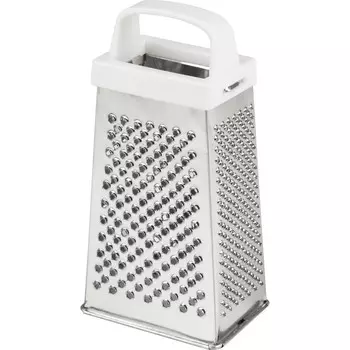 Терка 4-х гранная , 17 см, металл/ пластик