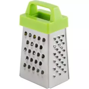 Терка четырехгранная мини Mallony GR-1023, 6.7 см, нерж. сталь/пластик