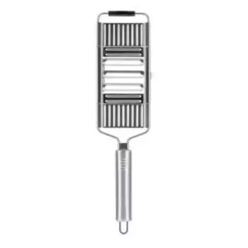 Терка многофункциональная Linea Solido со сменными насадками 3 в 1, 35.5х8.5 см