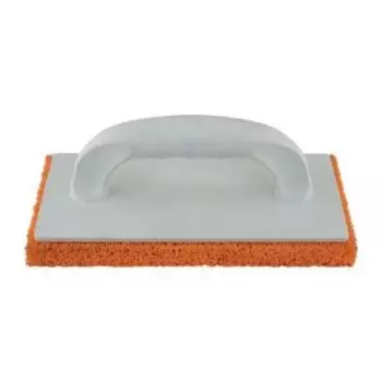 Терка пластмассовая Бибер с губчатым покрытием, 250х130 мм