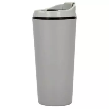 Термокружка Домовой, 350 мл, с классической крышкой, серая