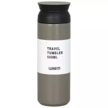 Термокружка Warm, 500 мл, нерж. сталь/пластик