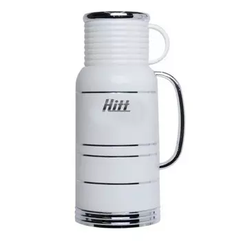 Термос HITT, 1.8 л белый, пластик, стекло