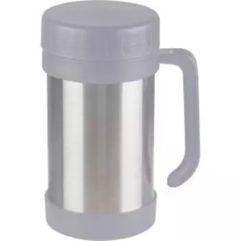 Термос с широким горлом и ручкой Mallony Valente, 0.5 л, нерж.сталь/пластик