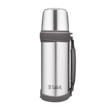 Термос TalleR Experience TR-22436, 1 л, сталь/пластик